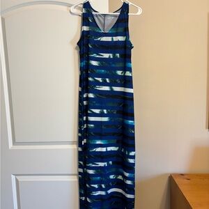 Apt. 9 Blue and Green Patterned Dress